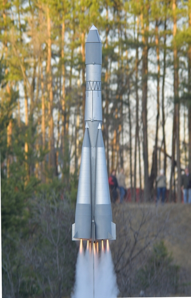 Модельный ракетный двигатель (МРД) 13мм 5-2-2 (В-2-2)